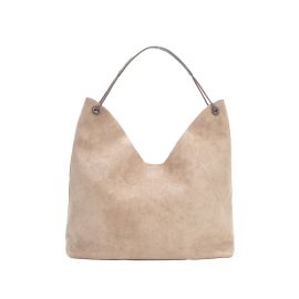 Antler Bag Classic Carry-All Taupe Suedette