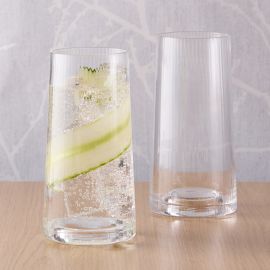 Anton Studio Empire High Ball Glass Set of 2