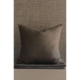 Bianca Lorenne Meiya Cocoa Euro Pillowcase Pair