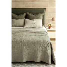 Bianca Lorenne Misaka Light Moss Bedspread