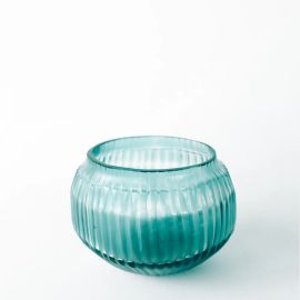 Brian Tunks Cut Glass Vase Mini Marine