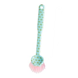 Rice Dishwashing Brush Mint Heart