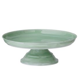 Bungalow Denmark Enamel Cake Stand 32cm Alora Seagrass