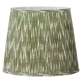 Bungalow Denmark Pleated Lampshade H29cm Ikat Sage
