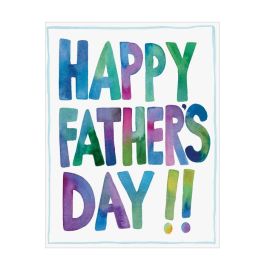 E Frances Father's Day Card