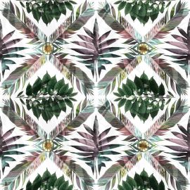 Christian Lacroix Fabric Feather Park Pearl