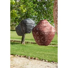 Lumiz Lantern Jar 30cm Copper Mandela