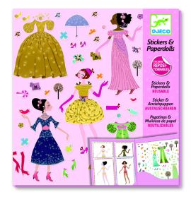 Djeco Paper Dolls Dresses Through Seasons