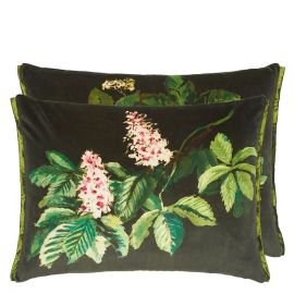 Designers Guild Cushion Pasqueflower Olive