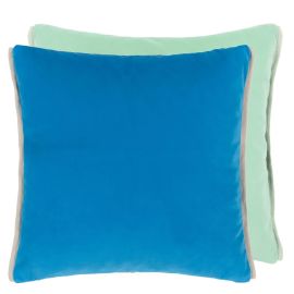 Designers Guild Cushion Varese Azure & Pale Aqua