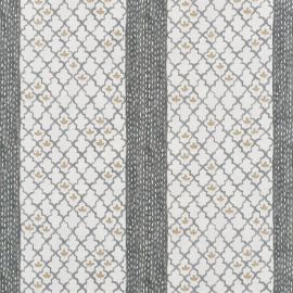 Designers Guild Fabric Pergola Trellis Slate