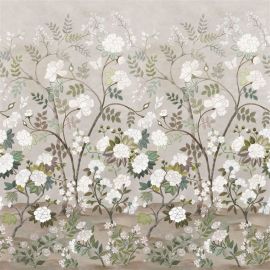 Designers Guild Wallpaper Fleur Orientale Pale Birch