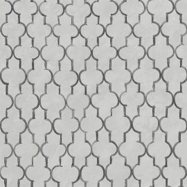Designers Guild Wallpaper Pergola Trellis Graphite