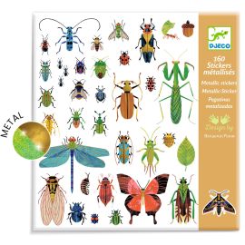 Djeco Stickers Microcosmos Metallic
