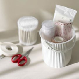 Hachiman Super Bucket Baby White