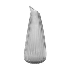 Brian Tunks Cut Glass Heron Vessel Slate