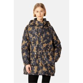 Ilse Jacobsen Oversized Padded Coat Beige Butterfly