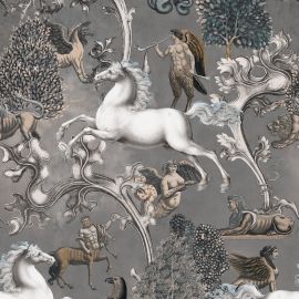 Mind The Gap Wallpaper Imaginarium Grey