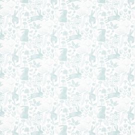 Harlequin Wallpaper Into the Meadow Duck Egg