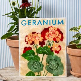 Jones&Co Tile Market Geranium