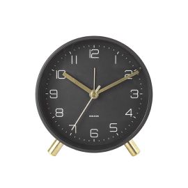 Karlsson Alarm Clock Lofty Black