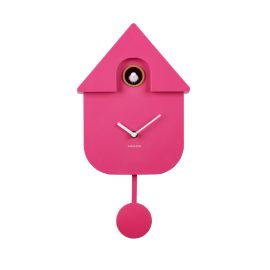 Karlsson Clock Cuckoo Bright Pink