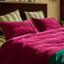 KIP&CO Anemone Velvet Duvet Cover