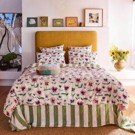KIP&CO Pretty Pansy Duvet Cover