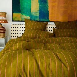 KIP&CO Tapenade Delight Linen Duvet Cover