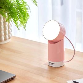 Lexon X Pantone Orbe Lamp Rose Quartz