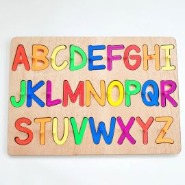 Lulo Uppercase Alphabet Puzzle Brights