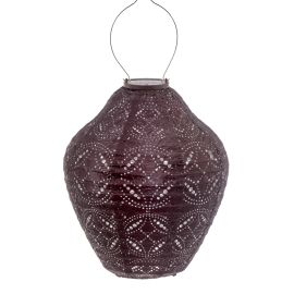 Lumiz Lantern Jar 30cm Plum Mandela