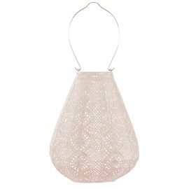 Lumiz Lantern Tulip 20cm Soft Blush Lace