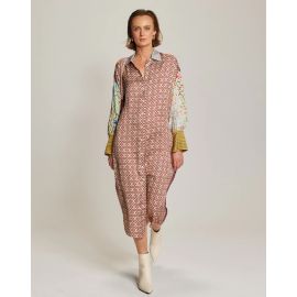 Me369 Anthea Shipibo Collar Dress