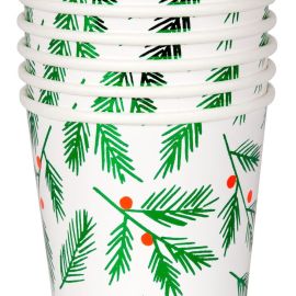 Meri Meri Christmas Festive Leaves & Berries Cup