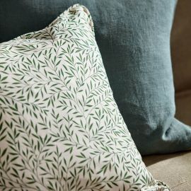 Morris & Co. Fabric Lily Leaf Forest