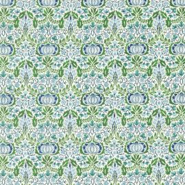 Morris & Co. Fabric Little Chintz Nettle/Woad