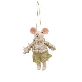 Christmas Decoration Hanging Mouse Tutu