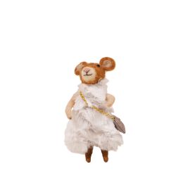Christmas Decoration Standing Mouse Minnie