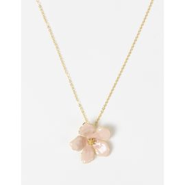 Stella+Gemma Necklace Mini Flower Pink