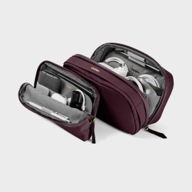 Orbitkey 2-in-1 Tech Pouch Plum