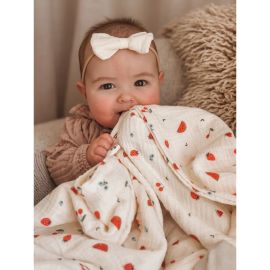 Over The Dandelions Organic Muslin Swaddle Sweet Pickings