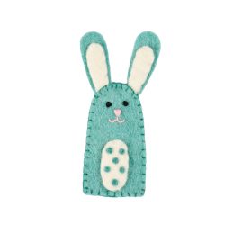 Pashom Finger Puppet Bunny Blue