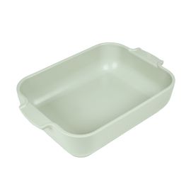 Peugeot Ceramic Rectangular Baking Dish 32cm Sage Green