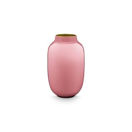 Pip Studio Vase Metal Oval Old Pink 14cm