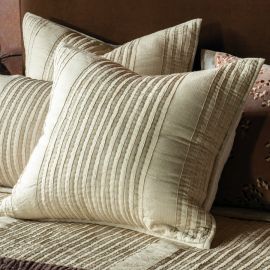 Bianca Lorenne Puritsu Sand Euro Pillowsham Pair