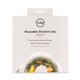 W&P Reusable Stretch Lid Set of 6