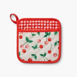 Rifle Paper Pot Holder Cherries