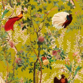 Mind The Gap Wallpaper Royal Garden Green