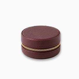 Stella+Gemma Jewel Box Round Small Dark Cherry